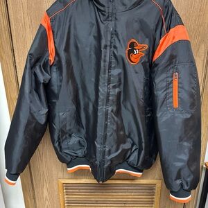 Baltimore Orioles Puffer Jacket GIII Size Medium